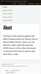 Mobile Screenshot of btcp.dentonbible.org